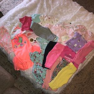23 piece girls infant 3m baby bundle